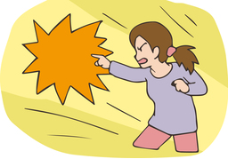 no doubtのイラスト